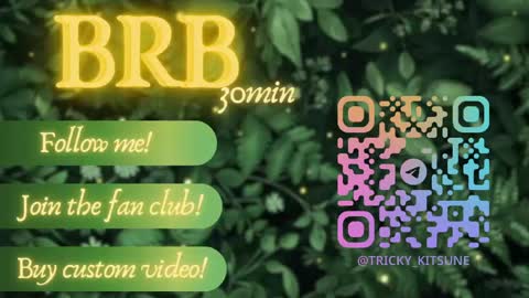 trickykitsune online show from March 22, 5:28 pm