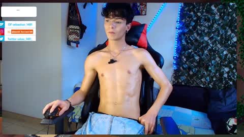 Snapshot of twink_sebas_ chatting on March 3, 8:54 pm Bad boy sebastian online show from March 3, 8:54 pm