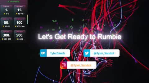 Tyler Sands online show from December 21, 1:06 pm
