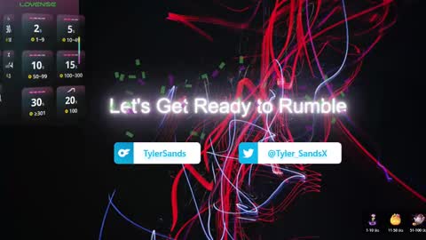 Tyler Sands online show from October 26, 2:39 pm