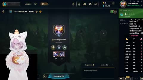 Valeriya Valentine online show from October 19, 1:54 am