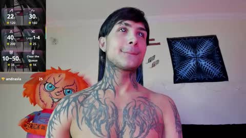 Snapshot of vampiredavyd chatting on October 5, 4:32 am david guzman i model independenthelp me with a thumbs up online show from October 5, 4:32 am