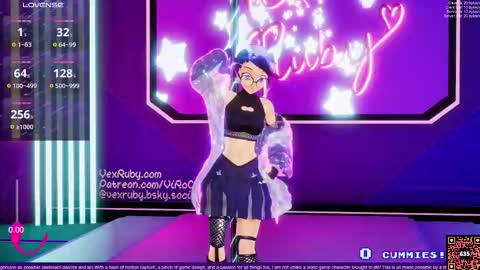 Vex Ruby online show from November 16, 1:07 am