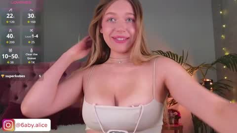 Alice  please dont forget to thumbs up me  online show from April 10, 5:46 am