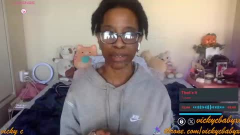 Snapshot of viiickyyy chatting on October 19, 10:03 pm Vicky C Vicky V - Vicky C Baby Baby Vee - Schoolgurl V - V the Qween of Edging - Miss Vicky if U Nasty online show from October 19, 10:03 pm