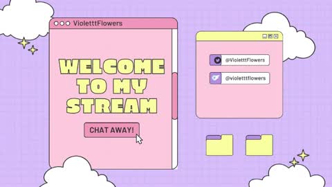 Violet Flowers online show from June 7, 4:17 am
