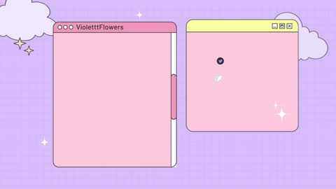 Violet Flowers online show from January 17, 3:10 pm