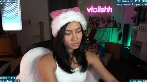 Snapshot of violishh chatting on December 23, 11:17 pm follow me on twitter violishh and ig violishh  online show from December 23, 11:17 pm