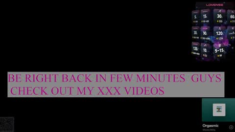 spoil me here  online show from September 24, 8:04 pm