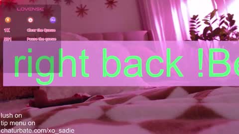 Xo Sadie online show from December 2, 7:07 am