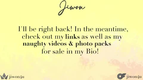 J i w o n   online show from June 2, 6:32 pm